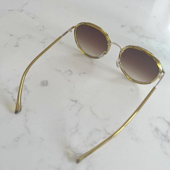 Y2K Retro Vintage Fashion Round Circle Quirky Cool Sunglasses Shades Women’s - Picture 6 of 6